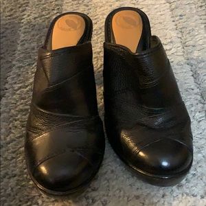 Black clogs